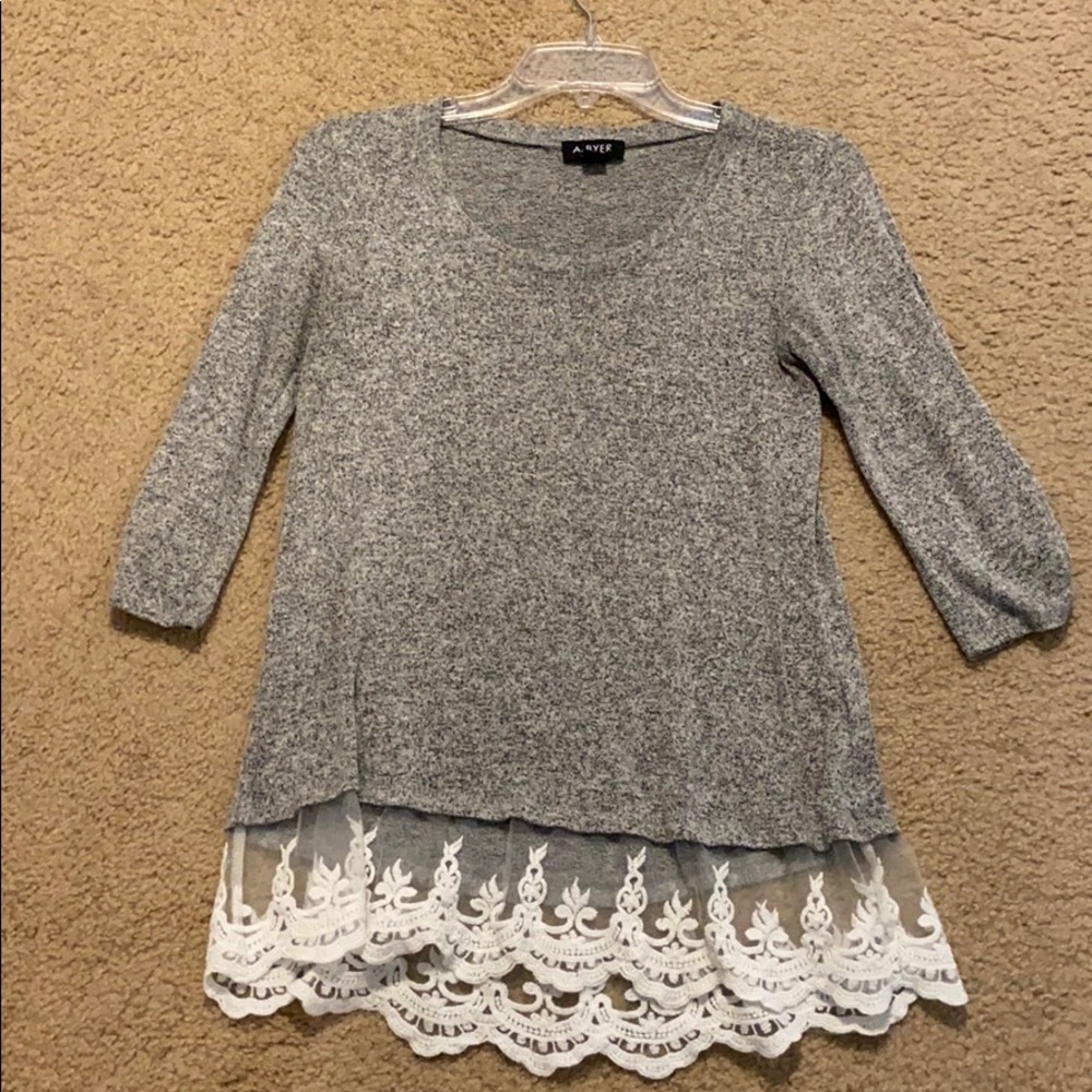 Grey blouse